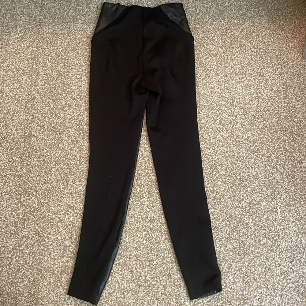 Guess Faux Leather Front Legging Pants - Picture 3 of 8